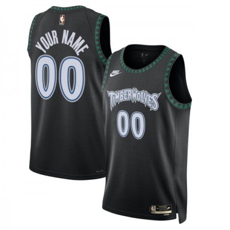Camiseta Hombre Minnesota Timberwolves Personalizadas 2025-26 Nike Classic Edition Negro Swingman Camiseta Hombre Minnesota Timberwolves Personalizadas 2025-26 Nike Classic Edition Negro Swingman